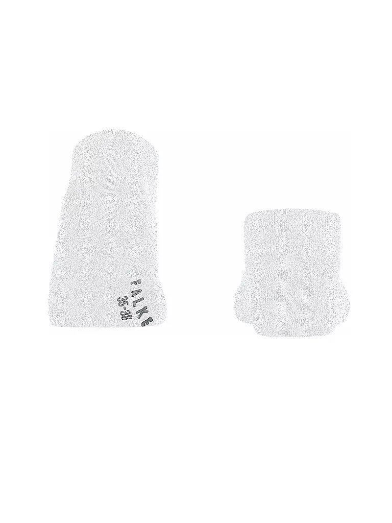 FALKE | Calcetines cortos Shiny white | Blanco