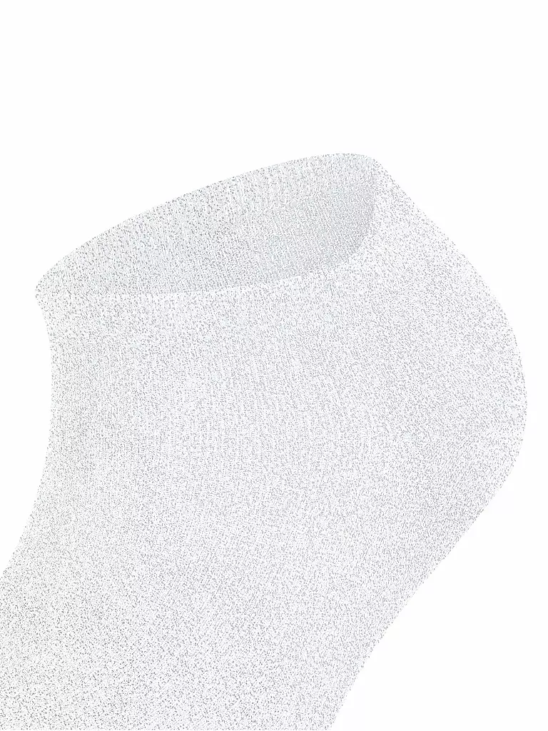 FALKE | Calcetines cortos Shiny white | Blanco