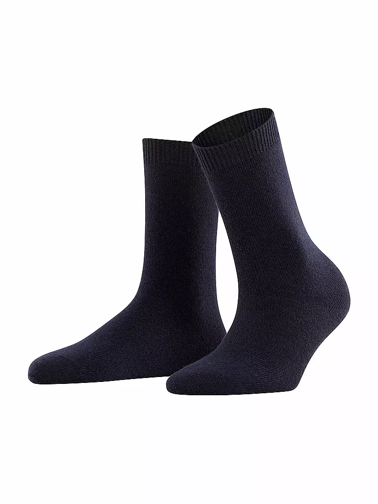 FALKE | Calcetines COSY WOOL azul marino oscuro | Azul oscuro