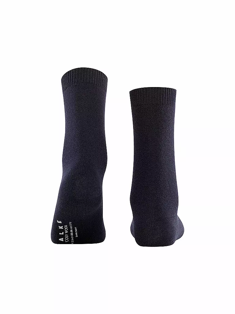 FALKE | Calcetines COSY WOOL azul marino oscuro | Azul oscuro