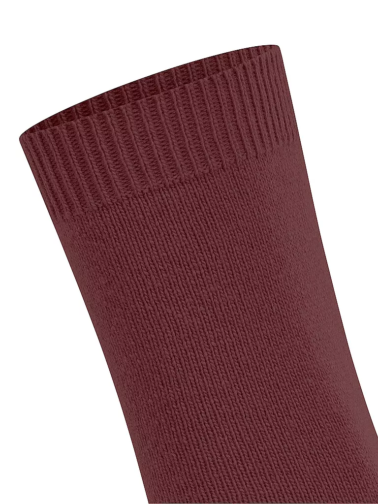FALKE | Calcetines COSY WOOL cayenne | Rojo oscuro