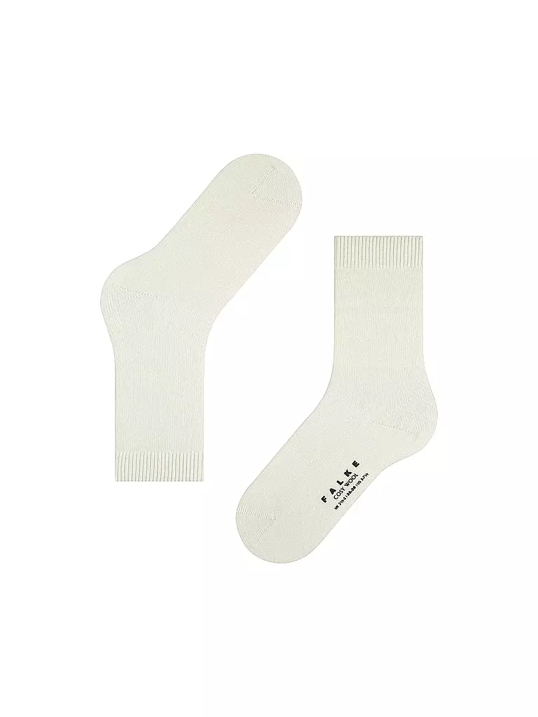 FALKE | Calcetines COSY WOOL color blanco hueso | 