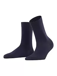 FALKE | Calcetines COTTON TOUCH Silver | Azul oscuro