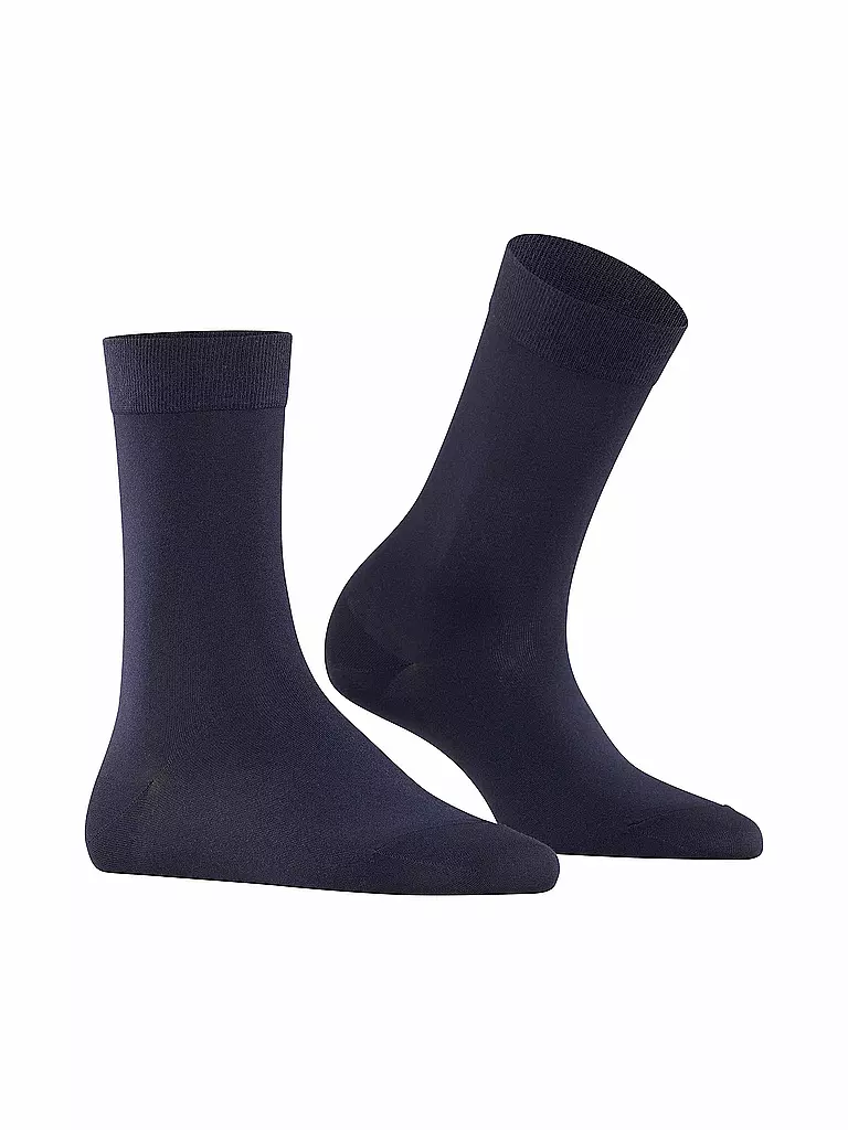 FALKE | Calcetines COTTON TOUCH azul marino oscuro | 