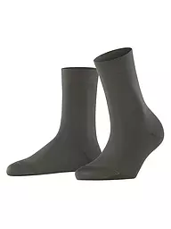 FALKE | Calcetines COTTON TOUCH Silver | Oliva