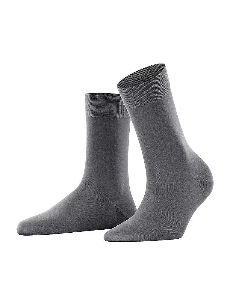 FALKE | Calcetines Cotton Touch platinum | Gris