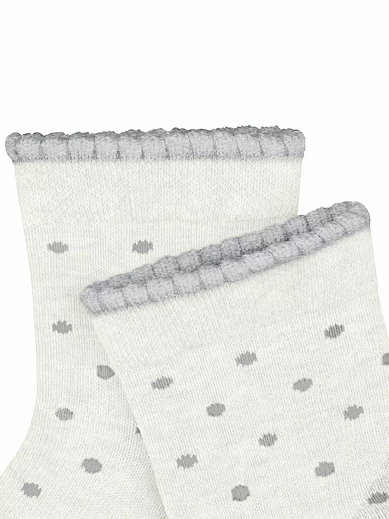 FALKE | Calcetines de bebé Little Dot blanco roto | 