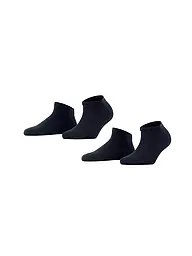 FALKE | Calcetines de deporte Happy, paquete de 2, blanco | Azul