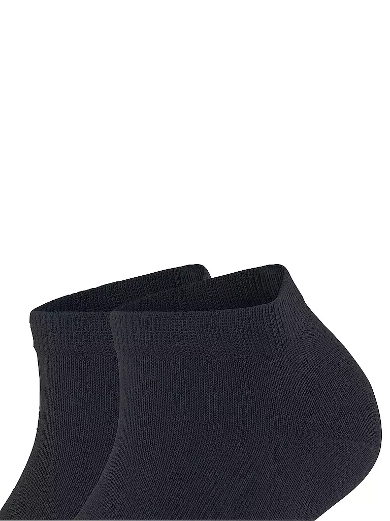 FALKE | Calcetines de deporte Happy, paquete de 2, azul marino oscuro | Azul