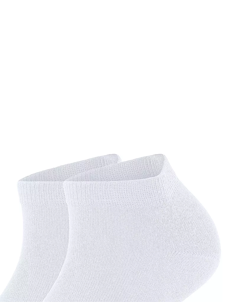 FALKE | Calcetines de deporte Happy, paquete de 2, blanco | Blanco