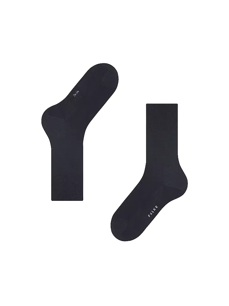 FALKE | Calcetines de hombre CLIMAWOOL azul marino oscuro | Azul oscuro