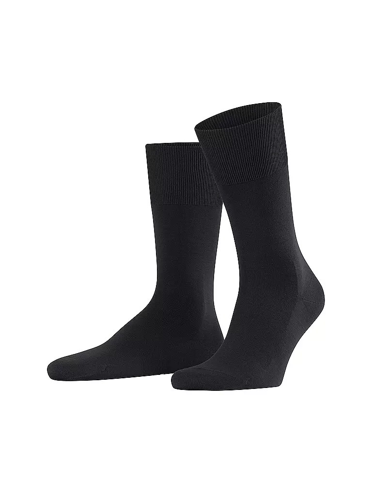 FALKE | Calcetines de hombre CLIMAWOOL negros | Negro