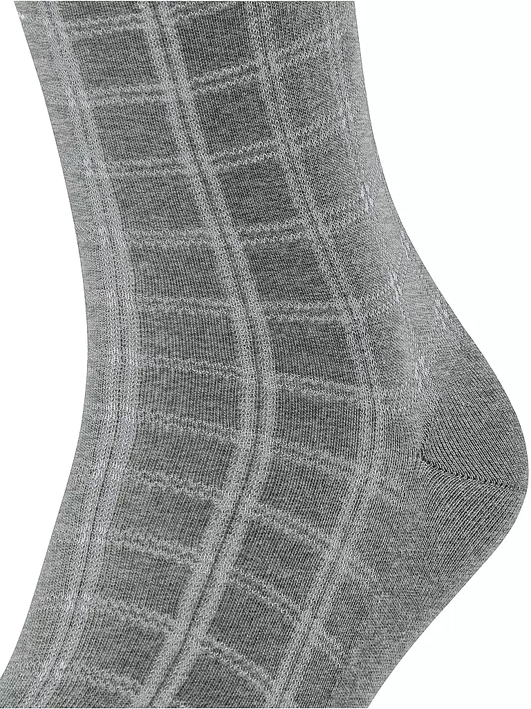 FALKE | Calcetines de hombre MODERN TAILOR, light greymel. | Gris claro