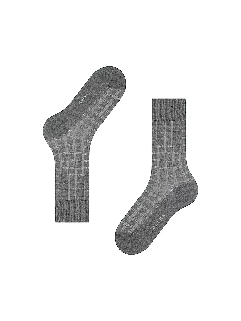 FALKE | Calcetines de hombre MODERN TAILOR, light greymel. | Gris claro