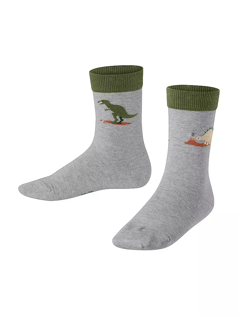 FALKE | Calcetines de niño DINOSAURS LT jaspeado | Gris