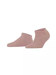 FALKE | Calcetines cortos Shiny white | Rosa