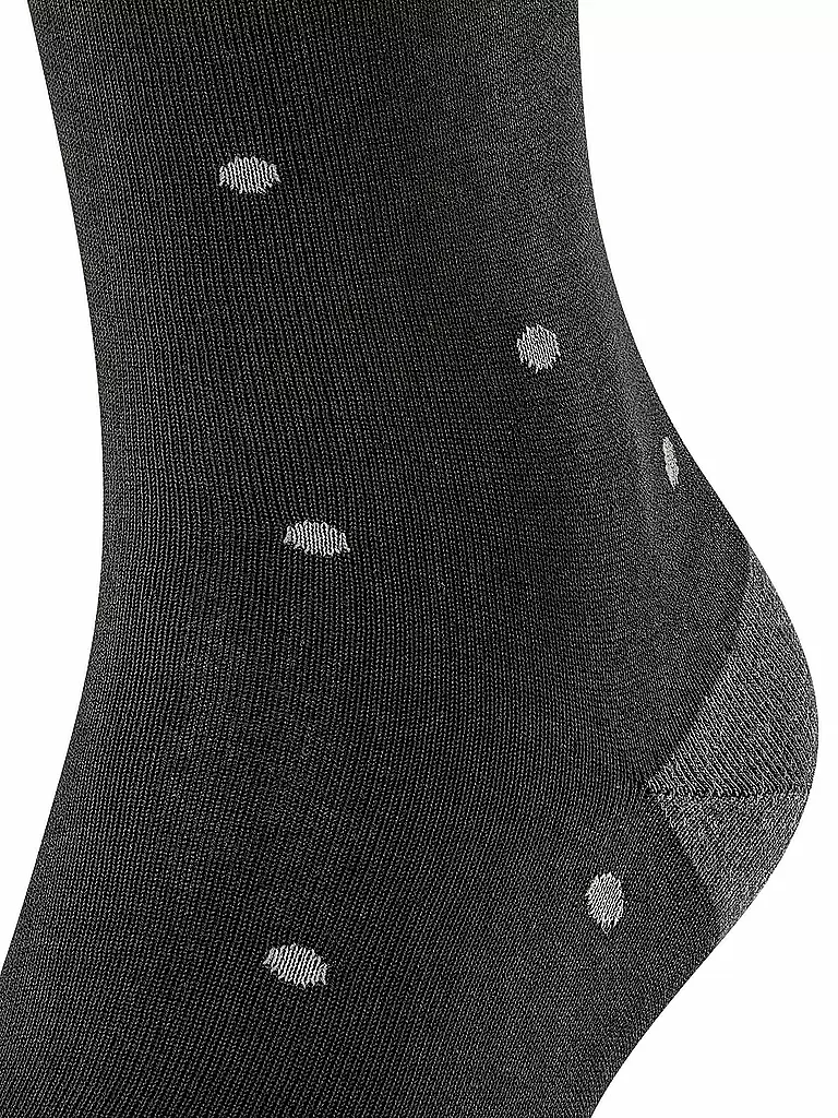 FALKE | Calcetines Dot antracita mel. | Gris