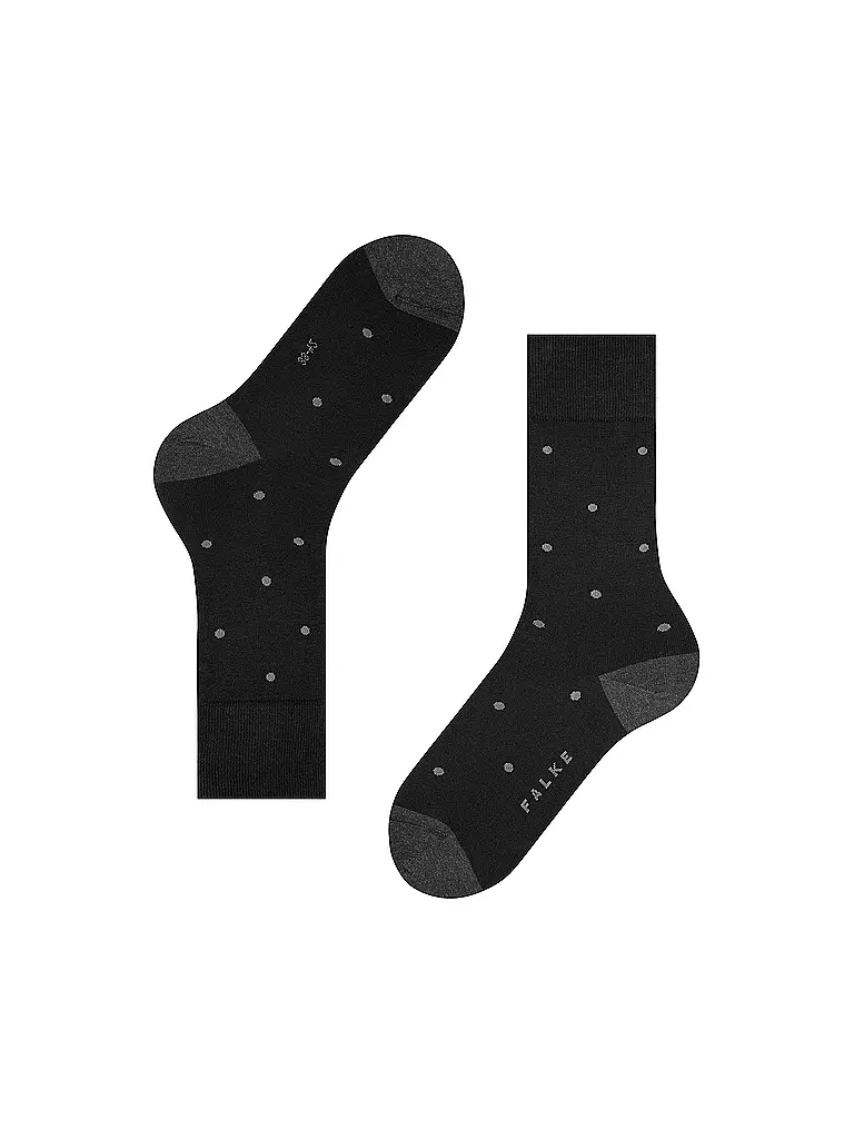FALKE | Calcetines Dot antracita mel. | Gris
