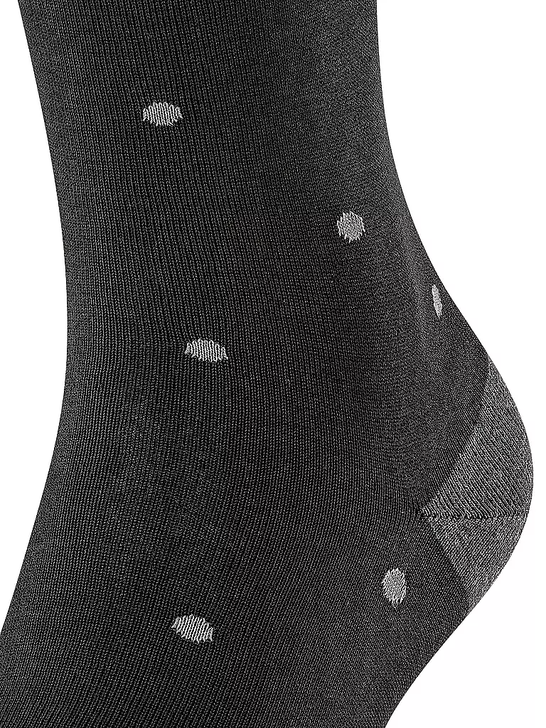 FALKE | Calcetines Dot antracita mel. | Gris
