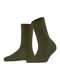 FALKE | Calcetines FABLE ESTATE negro | Oliva