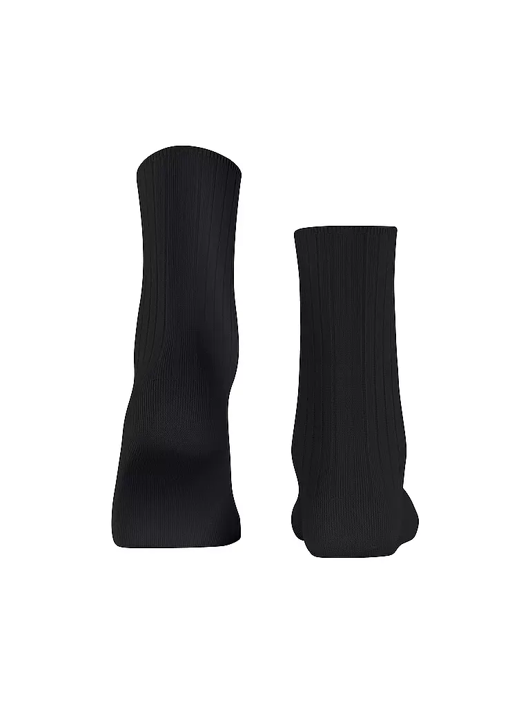 FALKE | Calcetines FALKE COTTON RIB negros | Negro