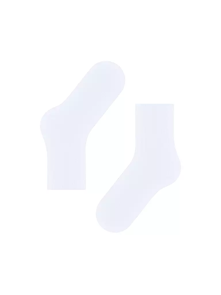 FALKE | Calcetines FALKE COTTON RIB white | Blanco