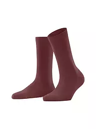 FALKE | Calcetines Family military | Rojo oscuro