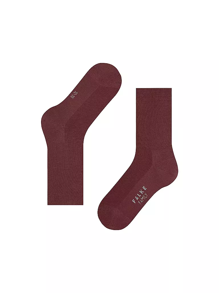 FALKE | Calcetines FALKE FAMILY cayenne | Rojo oscuro