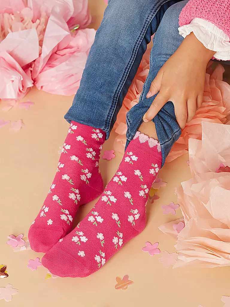 FALKE | Calcetines fucsia para niña | Rojo