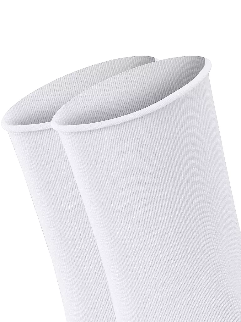 FALKE | Calcetines Happy Paquete de 2 blanco | 