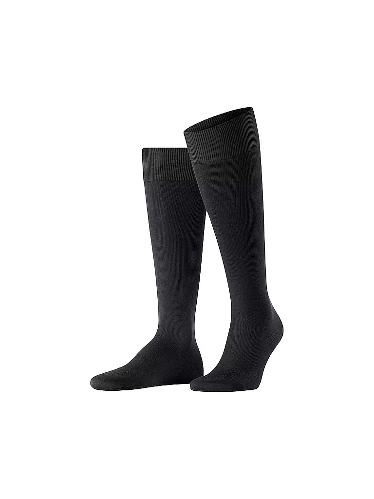 FALKE | Calcetines hasta la rodilla "Energizing Cotton 15660" | Negro