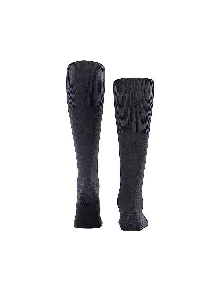 FALKE | Calcetines hasta la rodilla AIRPORT PLUS azul marino oscuro | 
