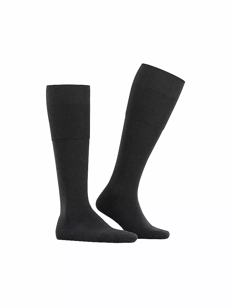 FALKE | Calcetines hasta la rodilla AIRPORT PLUS negros | 