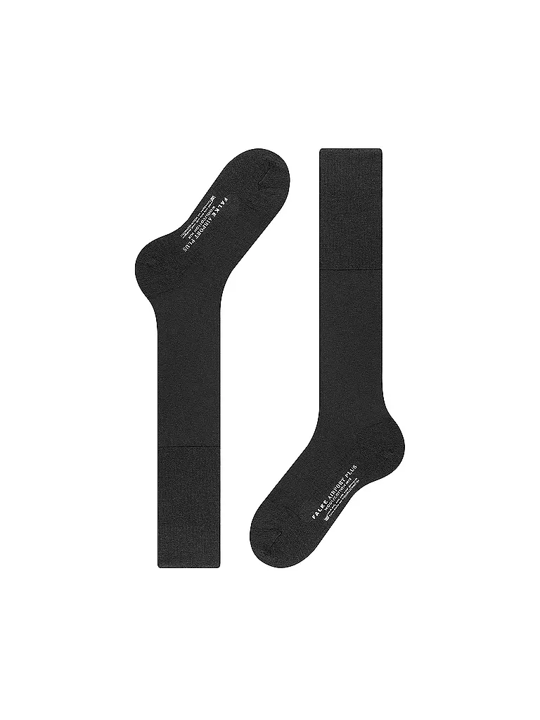 FALKE | Calcetines hasta la rodilla AIRPORT PLUS negros | 