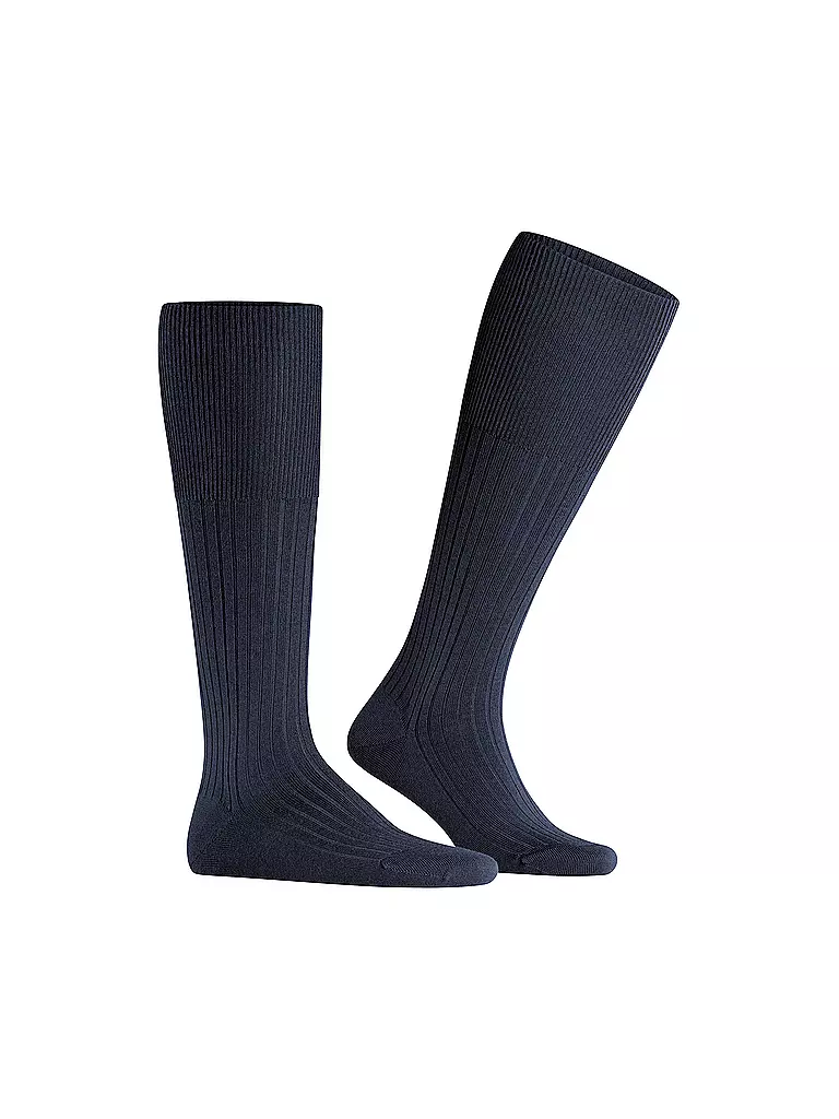 FALKE | Calcetines hasta la rodilla BRISTOL azul marino oscuro | 