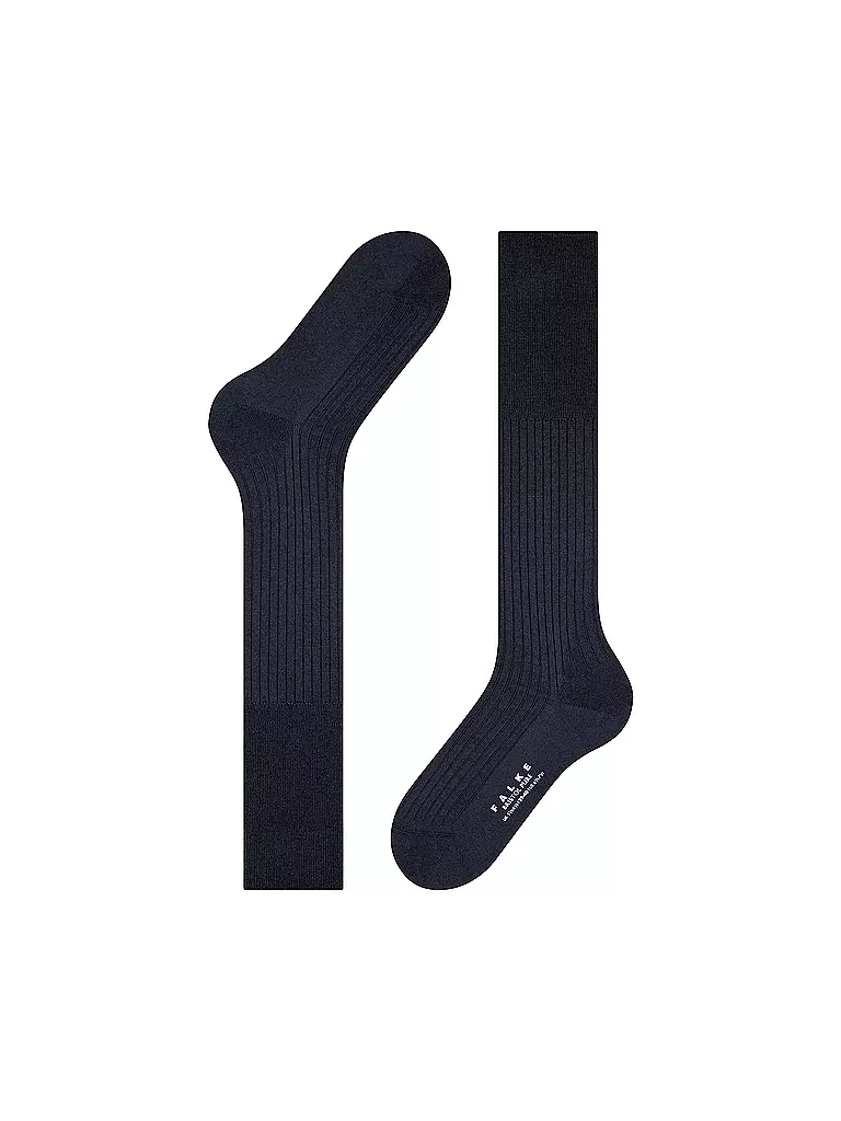 FALKE | Calcetines hasta la rodilla BRISTOL azul marino oscuro | 