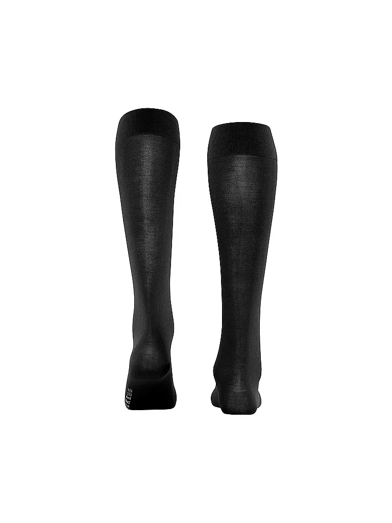 FALKE | Calcetines hasta la rodilla COTTON TOUCH negros | 