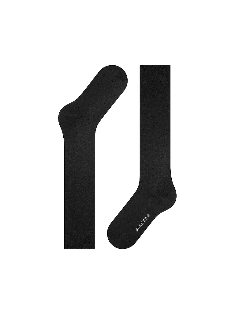 FALKE | Calcetines hasta la rodilla COTTON TOUCH negros | 