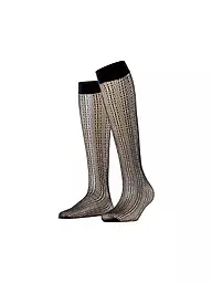 FALKE | Calcetines hasta la rodilla CROSSROADS alcachofa | Negro