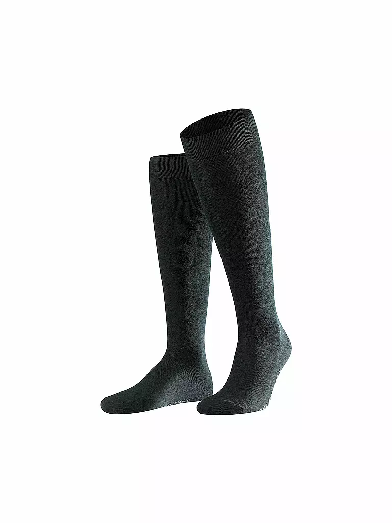 FALKE | Calcetines hasta la rodilla Family para hombre | Negro