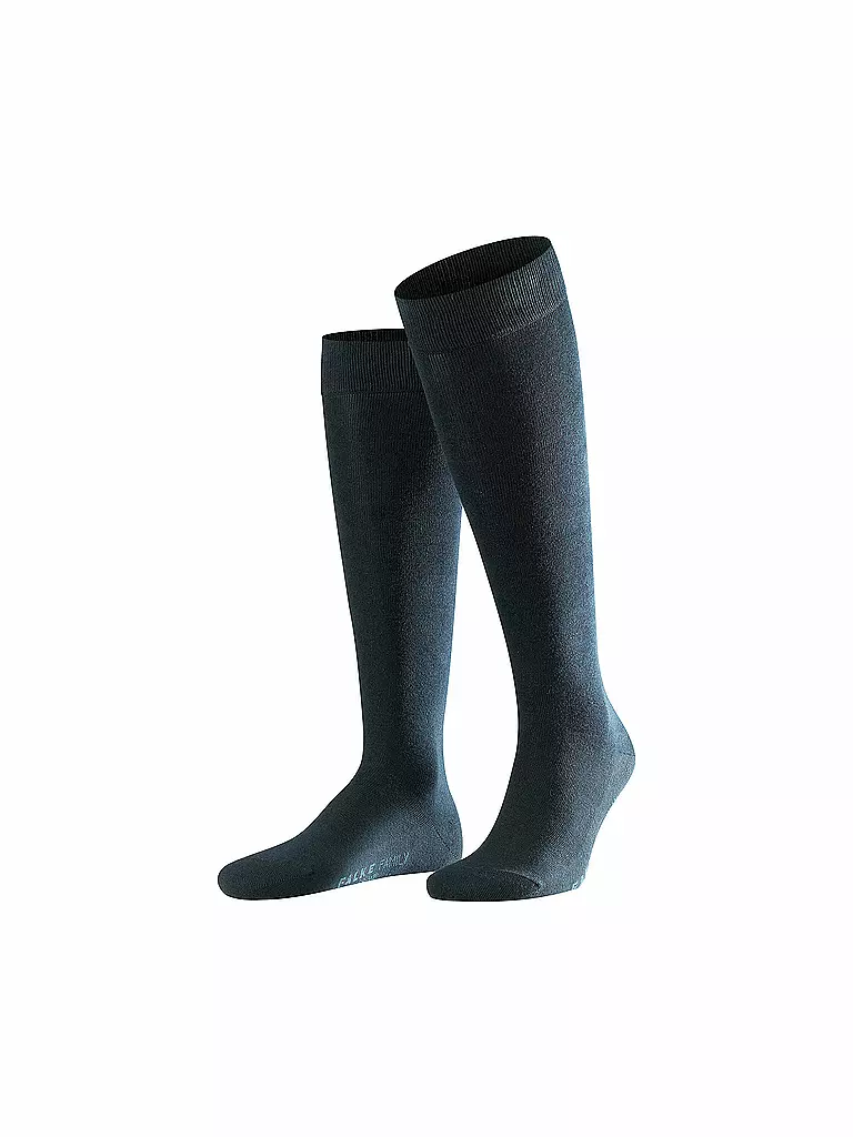FALKE | Calcetines hasta la rodilla Family para hombre | Azul