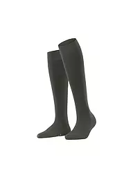 FALKE | Calcetines hasta la rodilla negros | Oliva