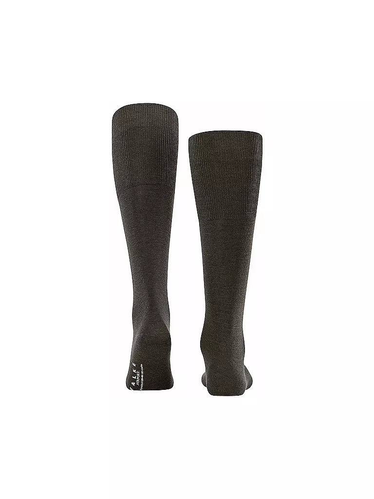 FALKE | Calcetines hasta la rodilla para hombre "Airport" | Marrón