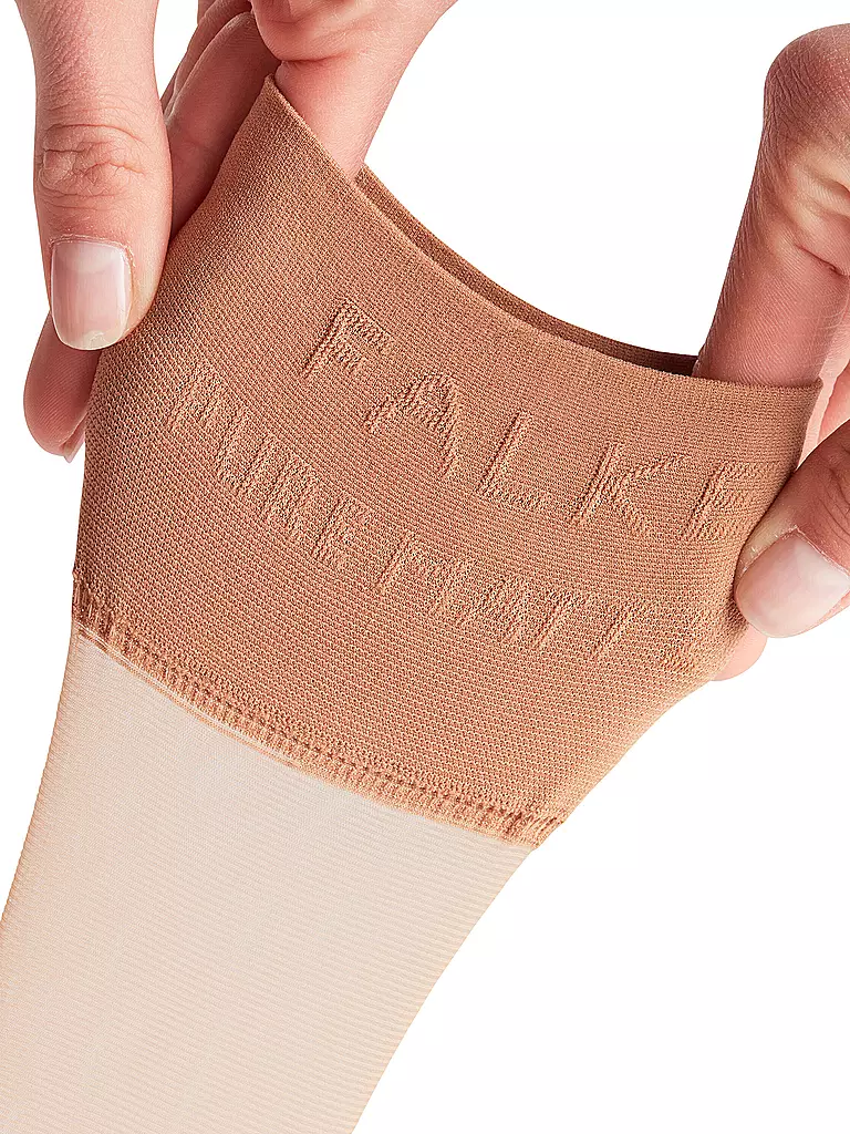 FALKE | Calcetines hasta la rodilla PURE MATT 20 Den powder | Beige
