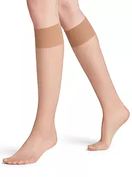 FALKE | Calcetines hasta la rodilla Seidenglatt 15 DEN cocoon | Beige