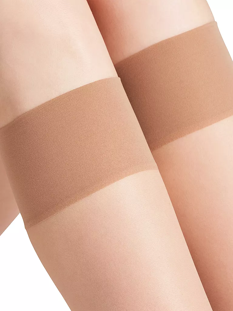 FALKE | Calcetines hasta la rodilla Seidenglatt 15 DEN cocoon | Beige