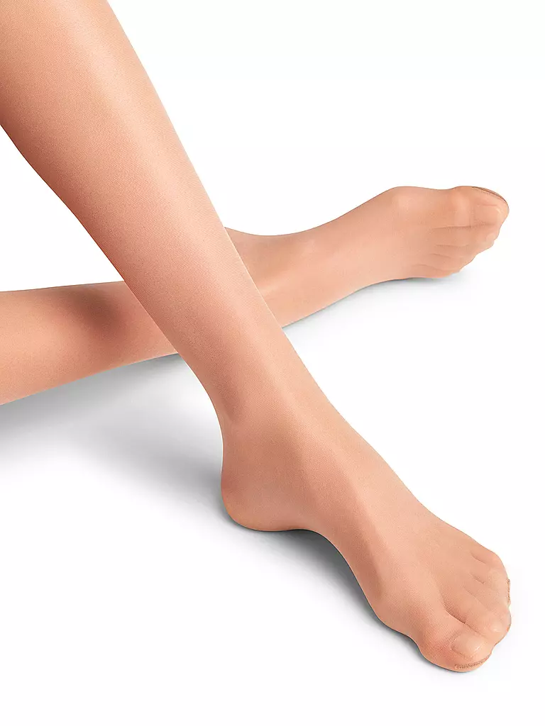 FALKE | Calcetines hasta la rodilla Seidenglatt 15 DEN Powder | Beige