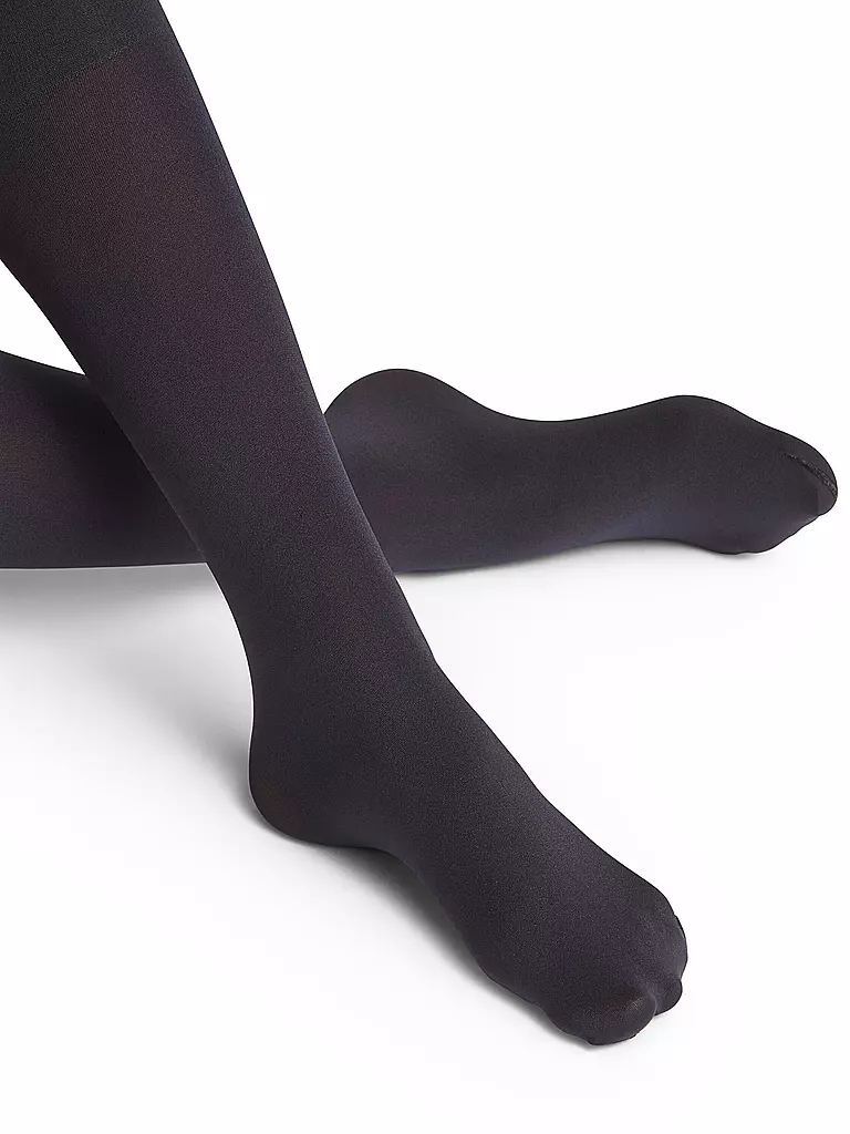 FALKE | Calcetines hasta la rodilla Seidenglatt 40 den marino | 