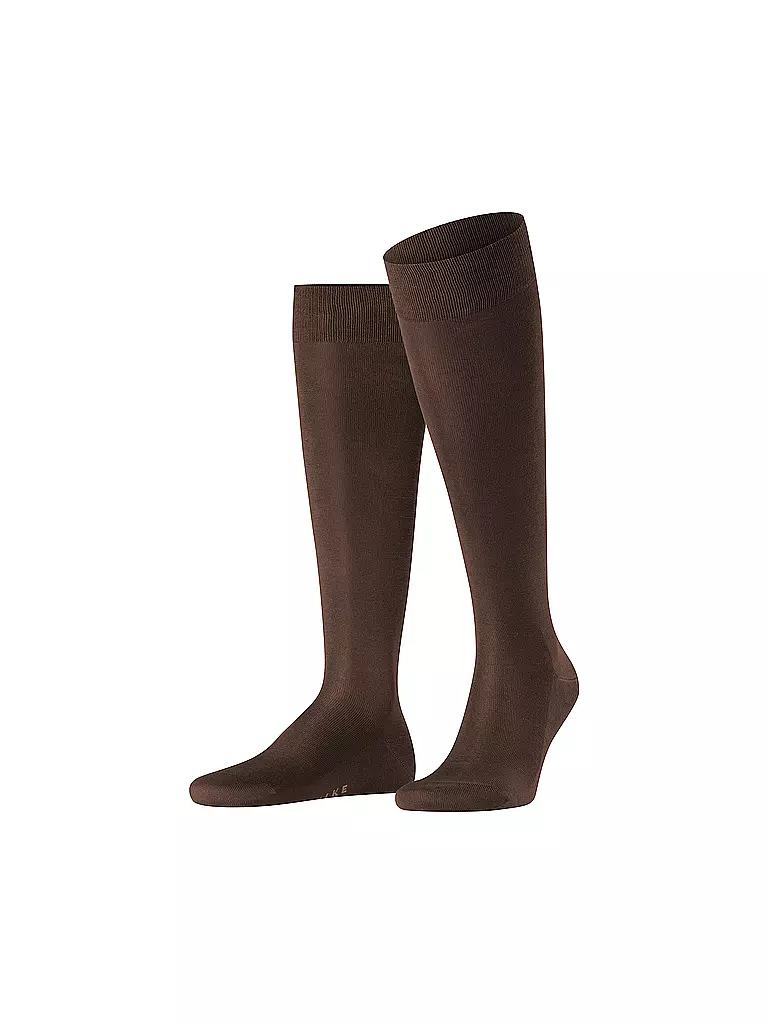 FALKE | Calcetines hasta la rodilla TIAGO marrón | Marrón