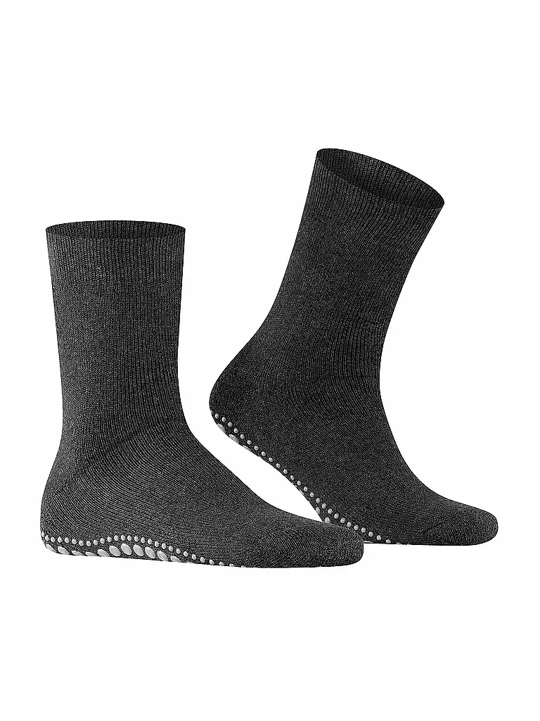 FALKE | Calcetines HOMEPADS antracita mélange | Gris